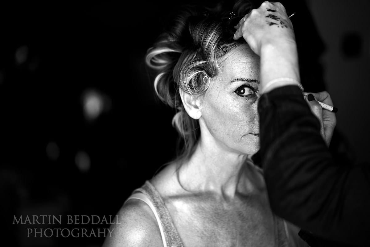 Hair and makeup