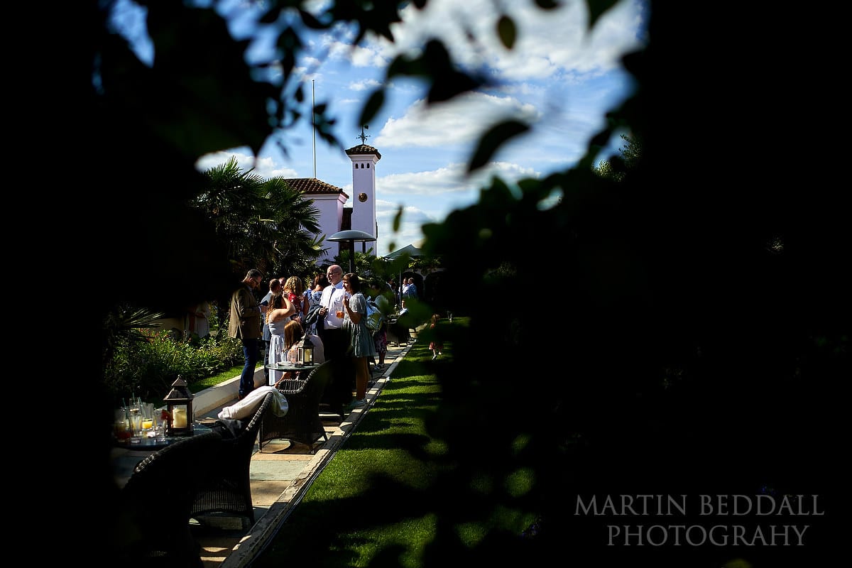 Wedding reception at Kensington Roof Gardens