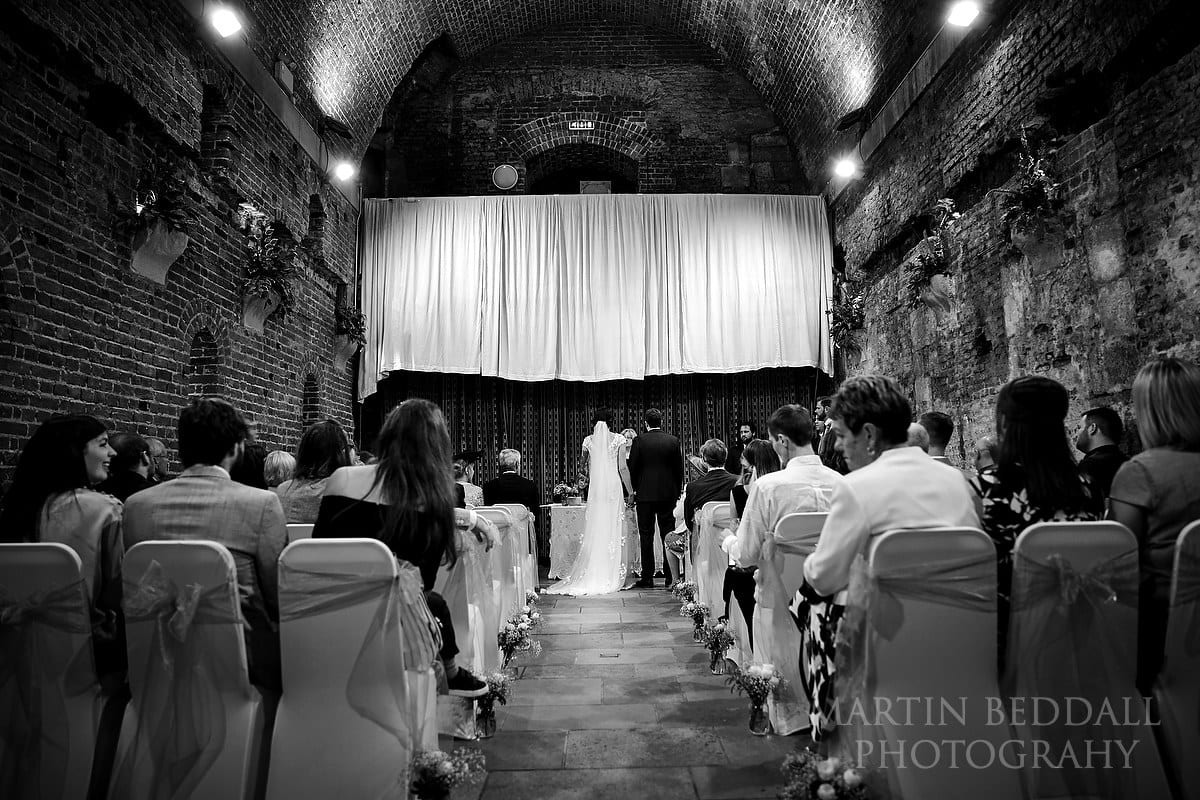 Square Tower wedding ceremony in Portsmouth