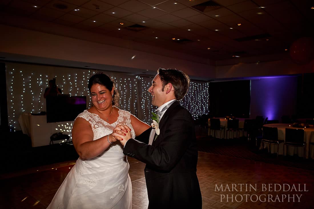 First dance smiles