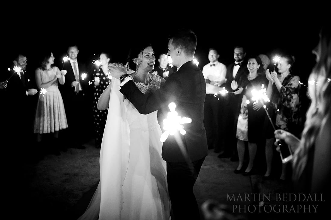 Midnight first dance at wedding in Denmark with Sony A9