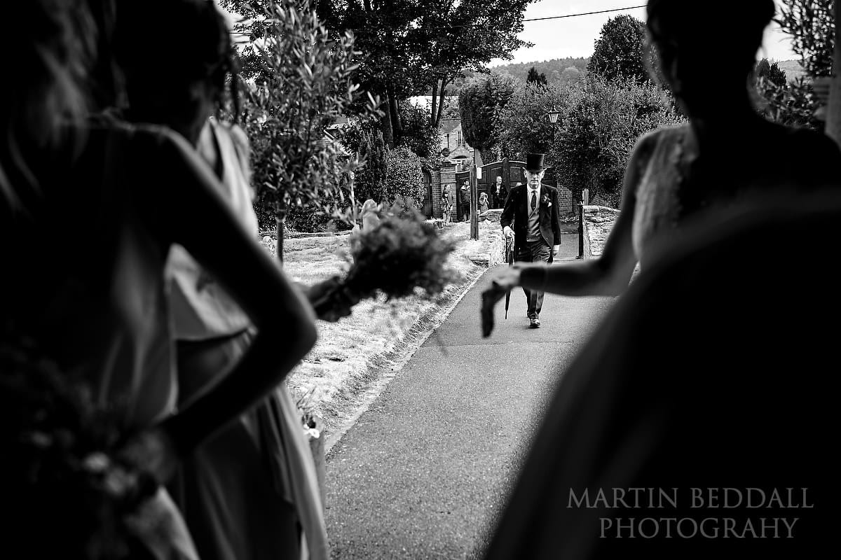 Bride's father