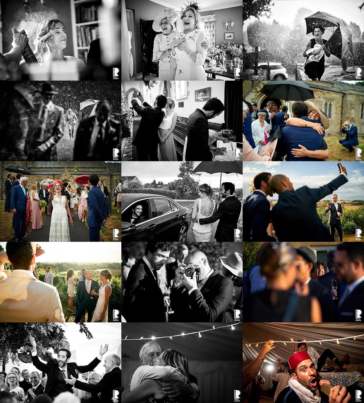 Reportage wedding photography story award