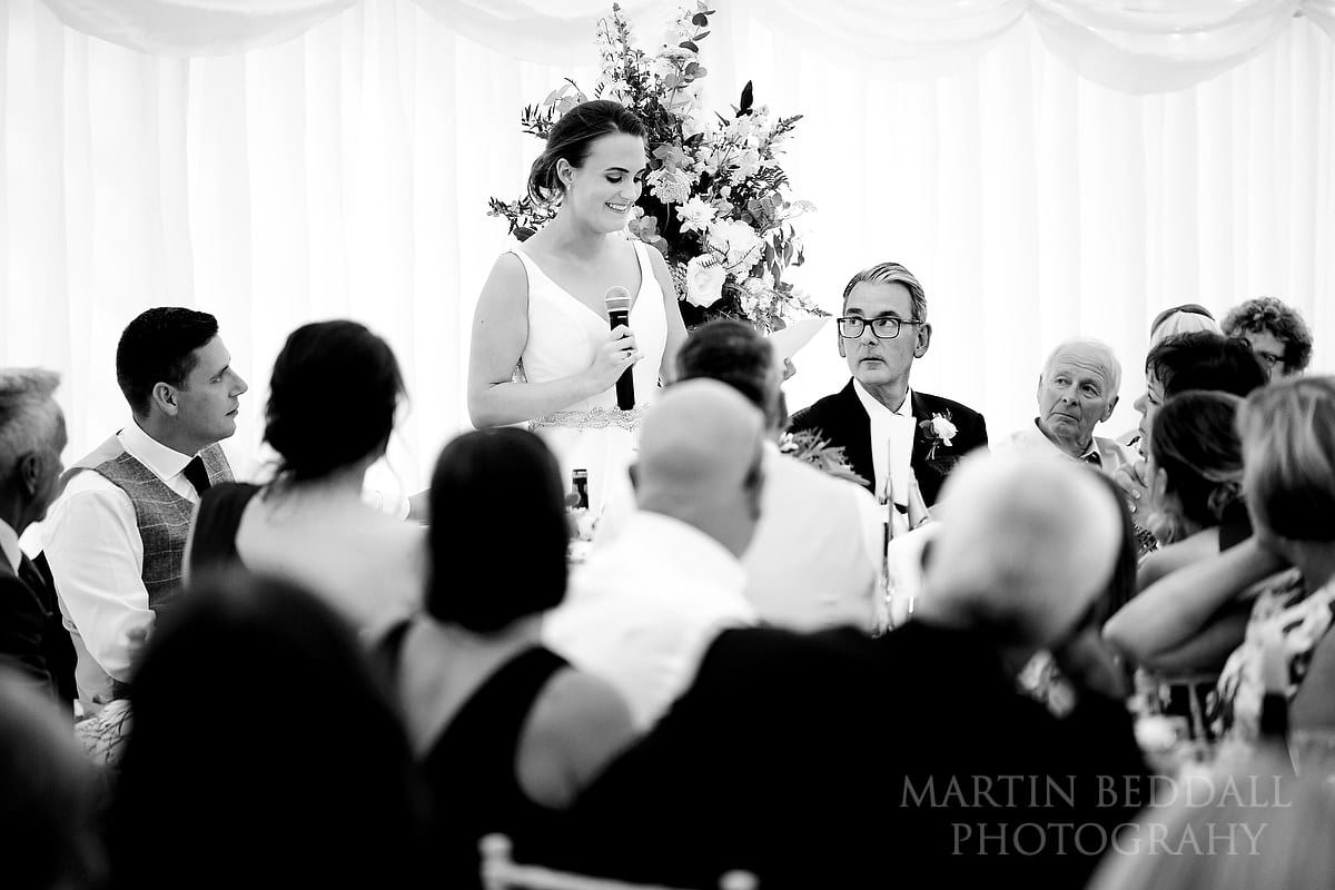 Bride's speech