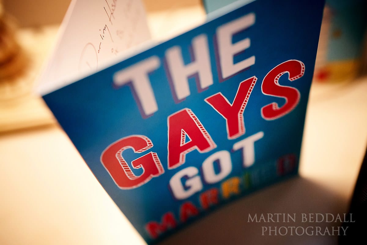 same-sex wedding card