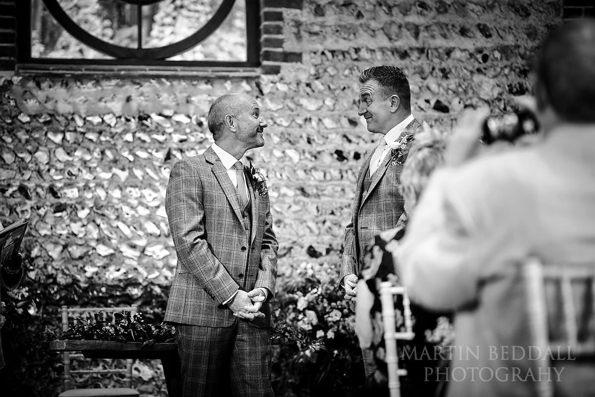 same-sex wedding ceremony