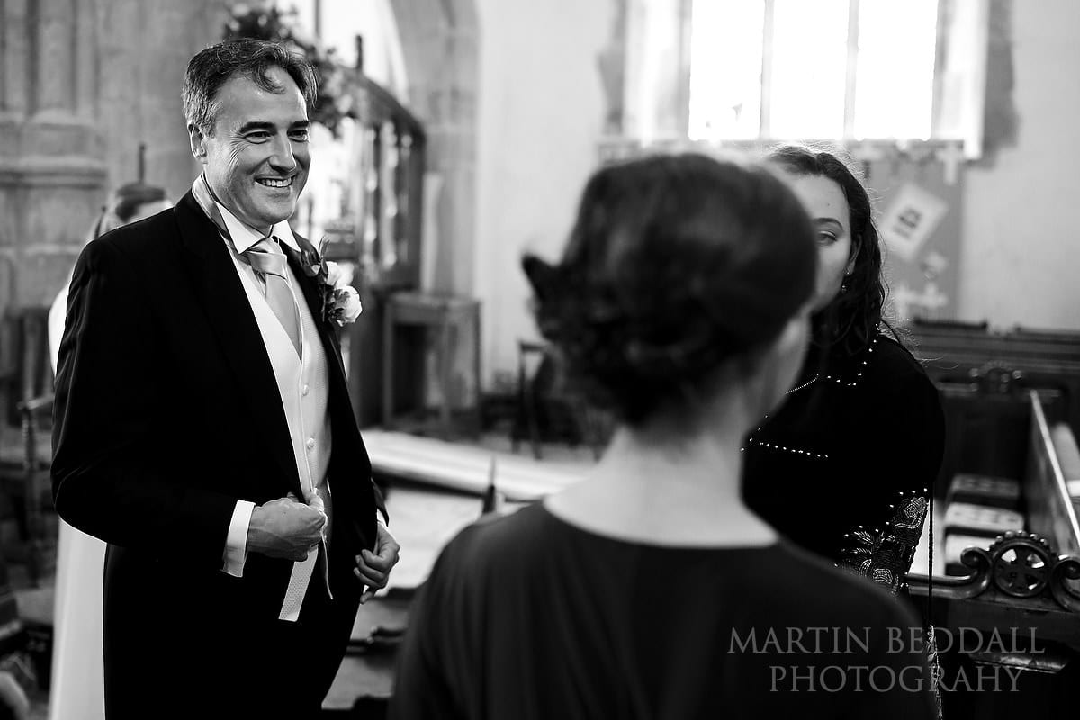 Groom in Ditchling church