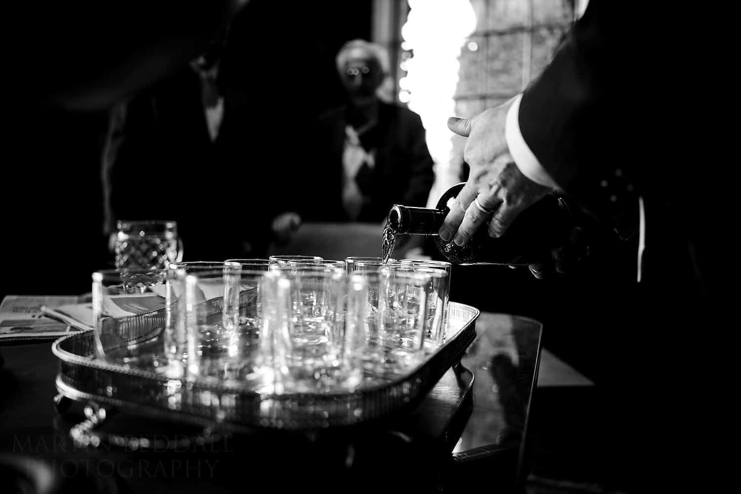 some whisky for the groom