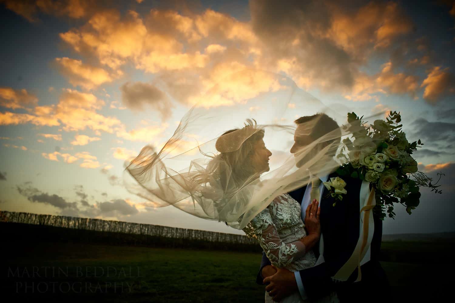 couple portrait at Dewsall