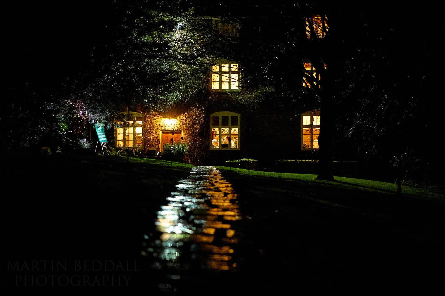 winter at dewsall court