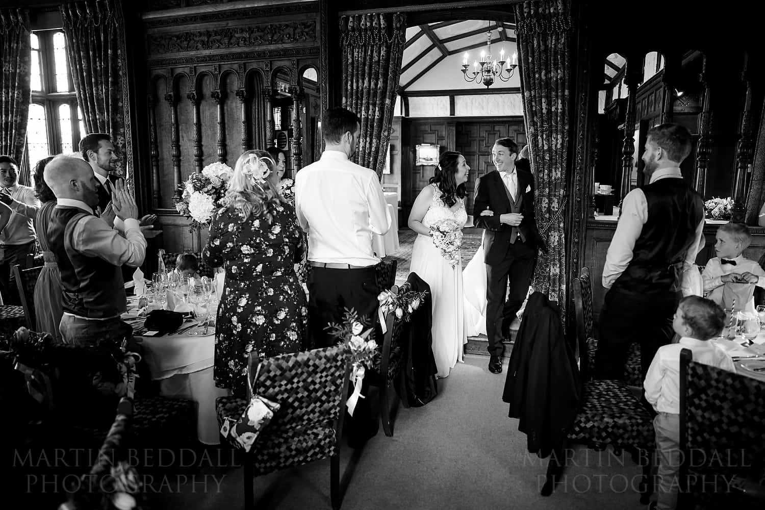 Entry of the bride and groom
