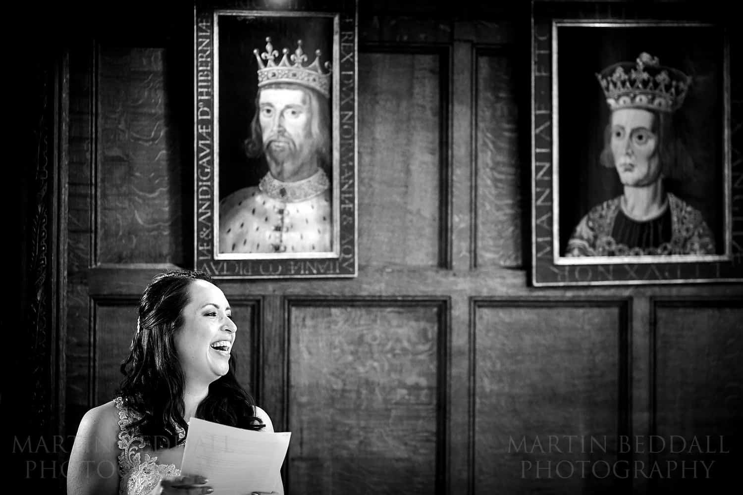 Bride's speech