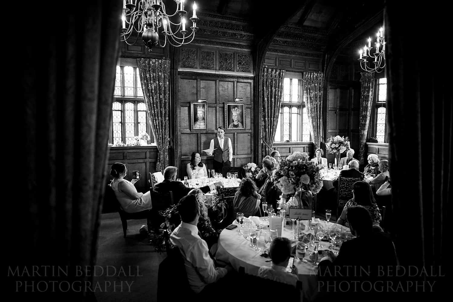 Tudor Suite dining room at Astor Wing