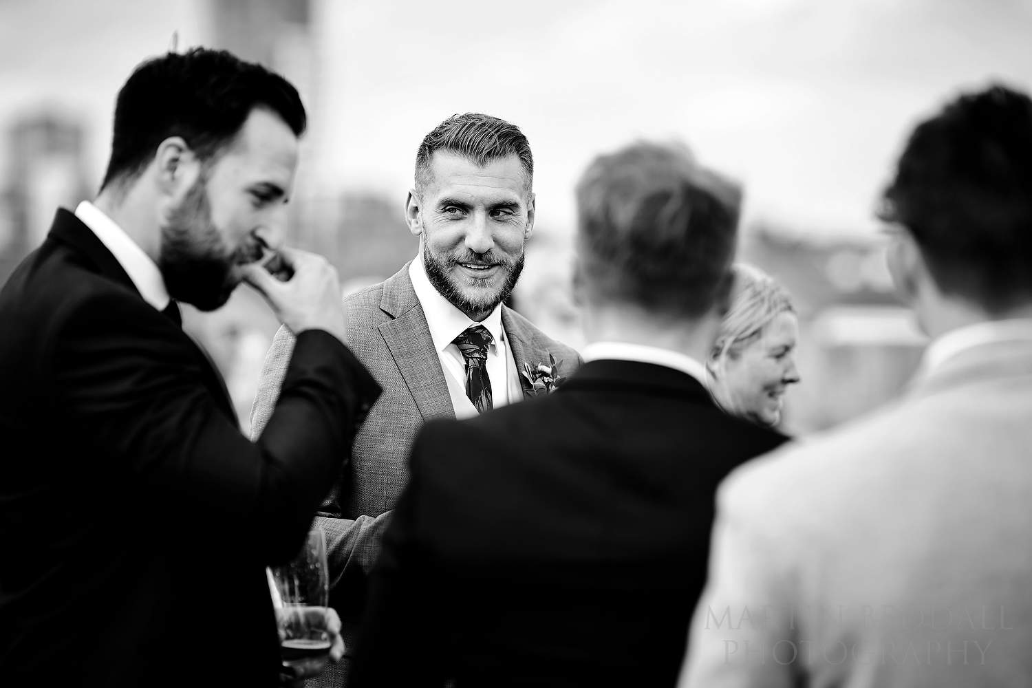 Groom and his mates