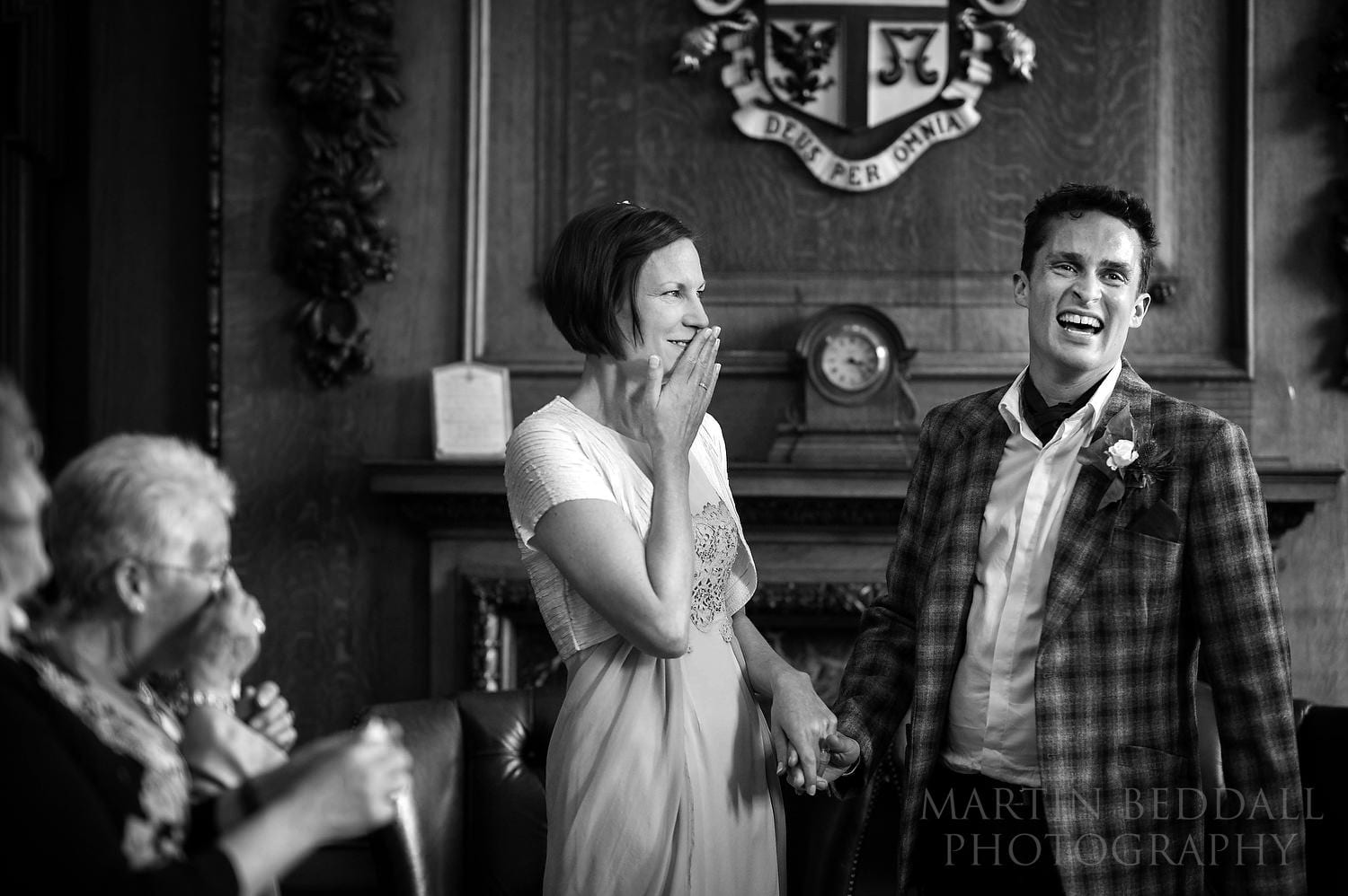 Small wedding photography at the Mayor's Parlour at Islington Town Hall