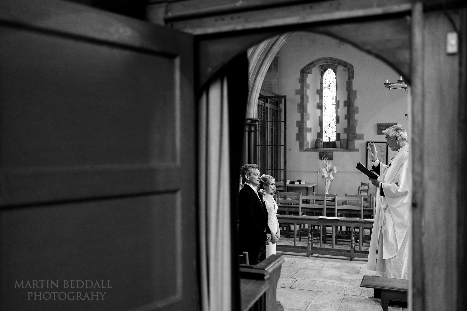 Corfe church wedding