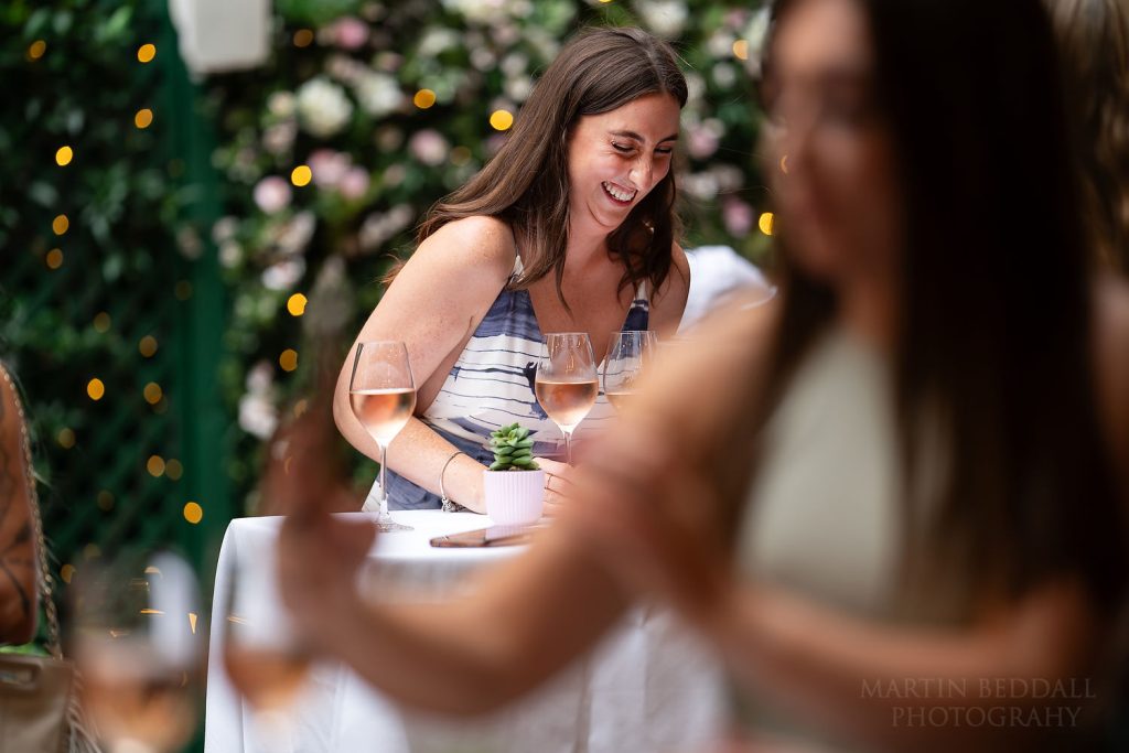 Wedding reception at The Sloane Club
