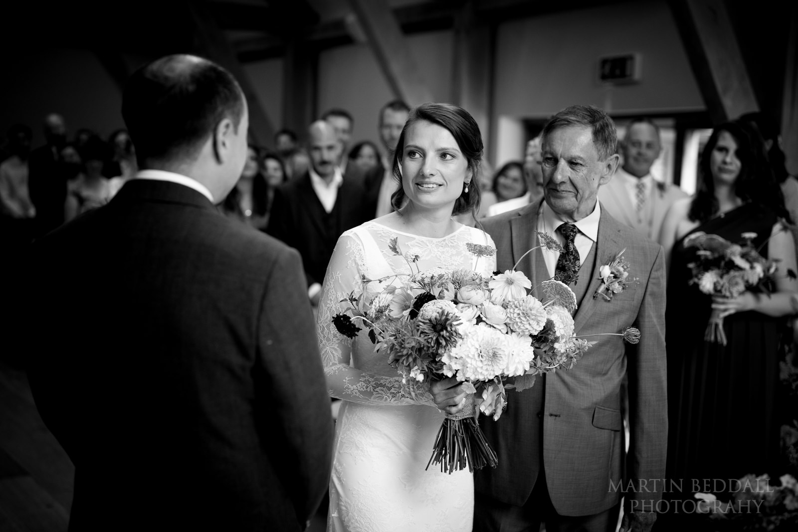 Easton Grange wedding ceremony