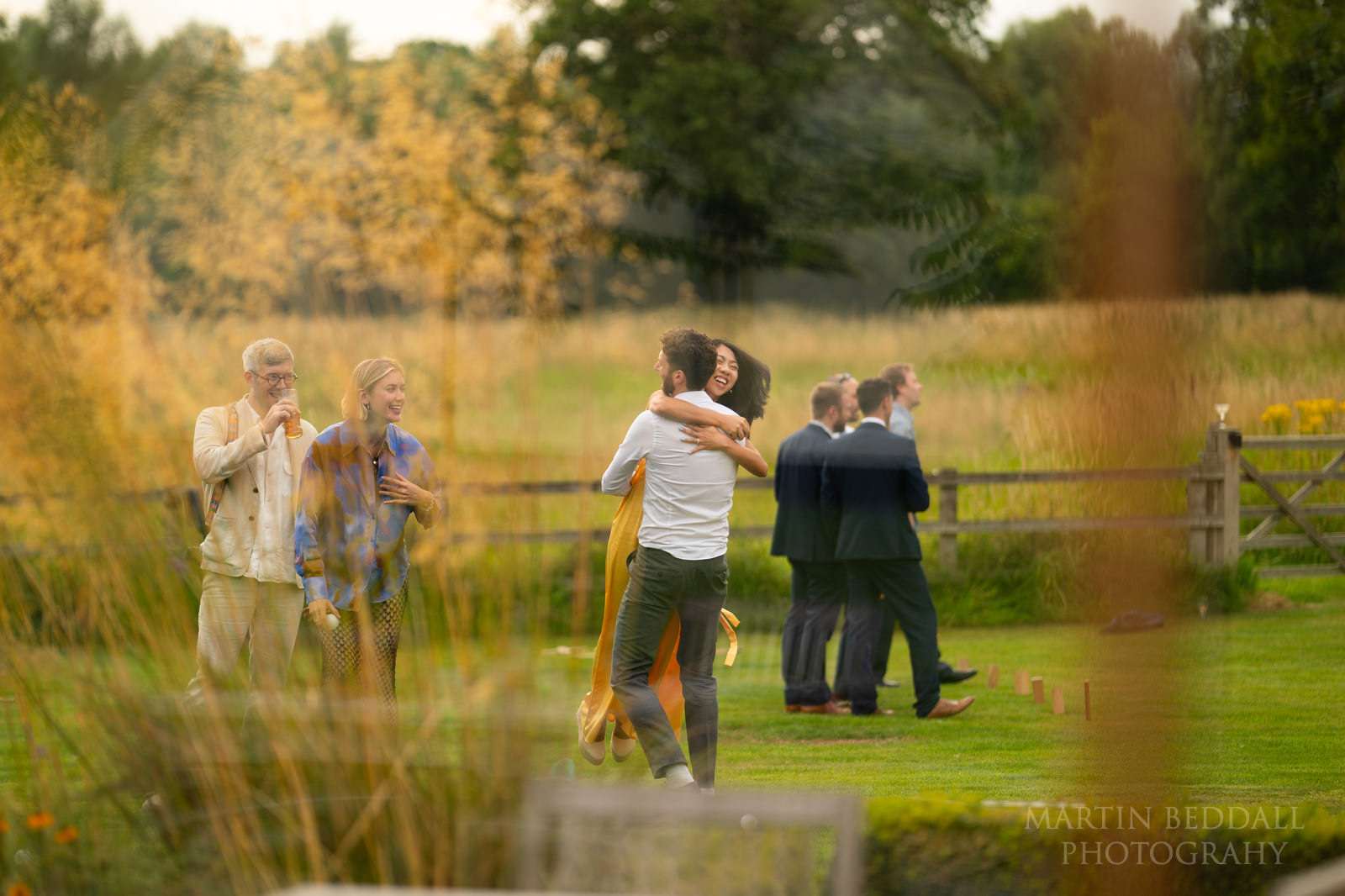 Evening at Easton Grange wedding