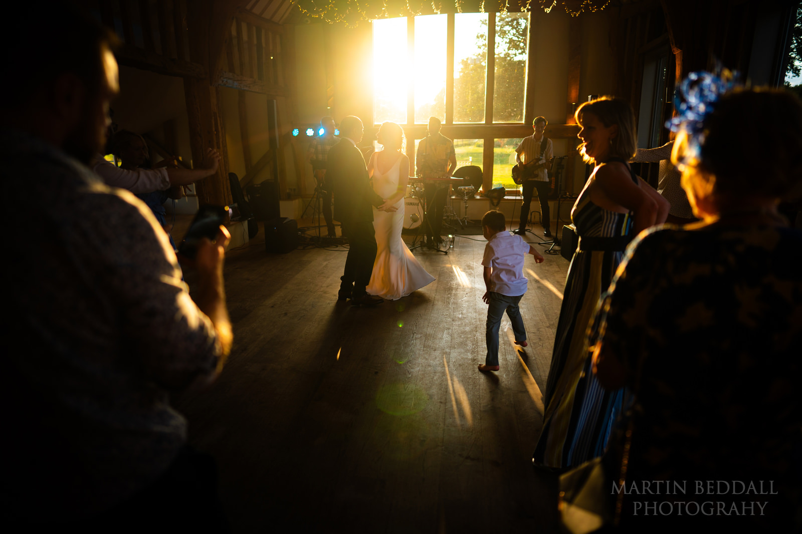 First dance at Easton Grange wedding
