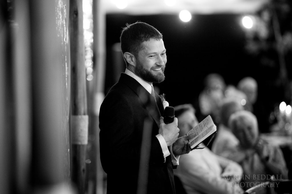 Groom's speech