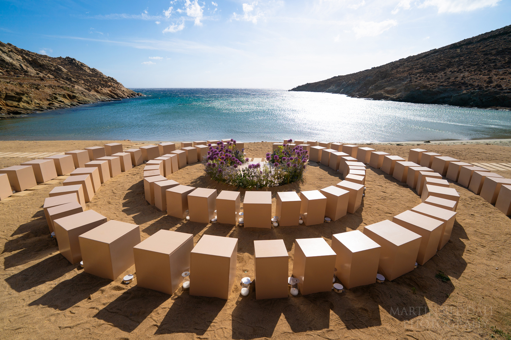 wedding in Greece on the beach