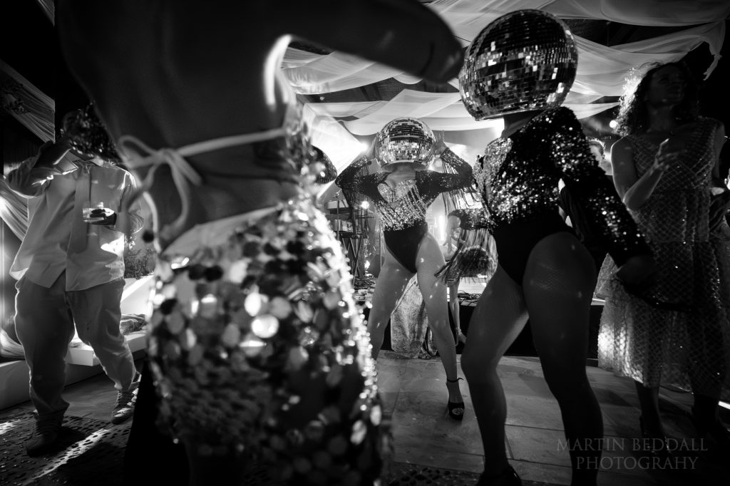Dancers at wedding in Greece