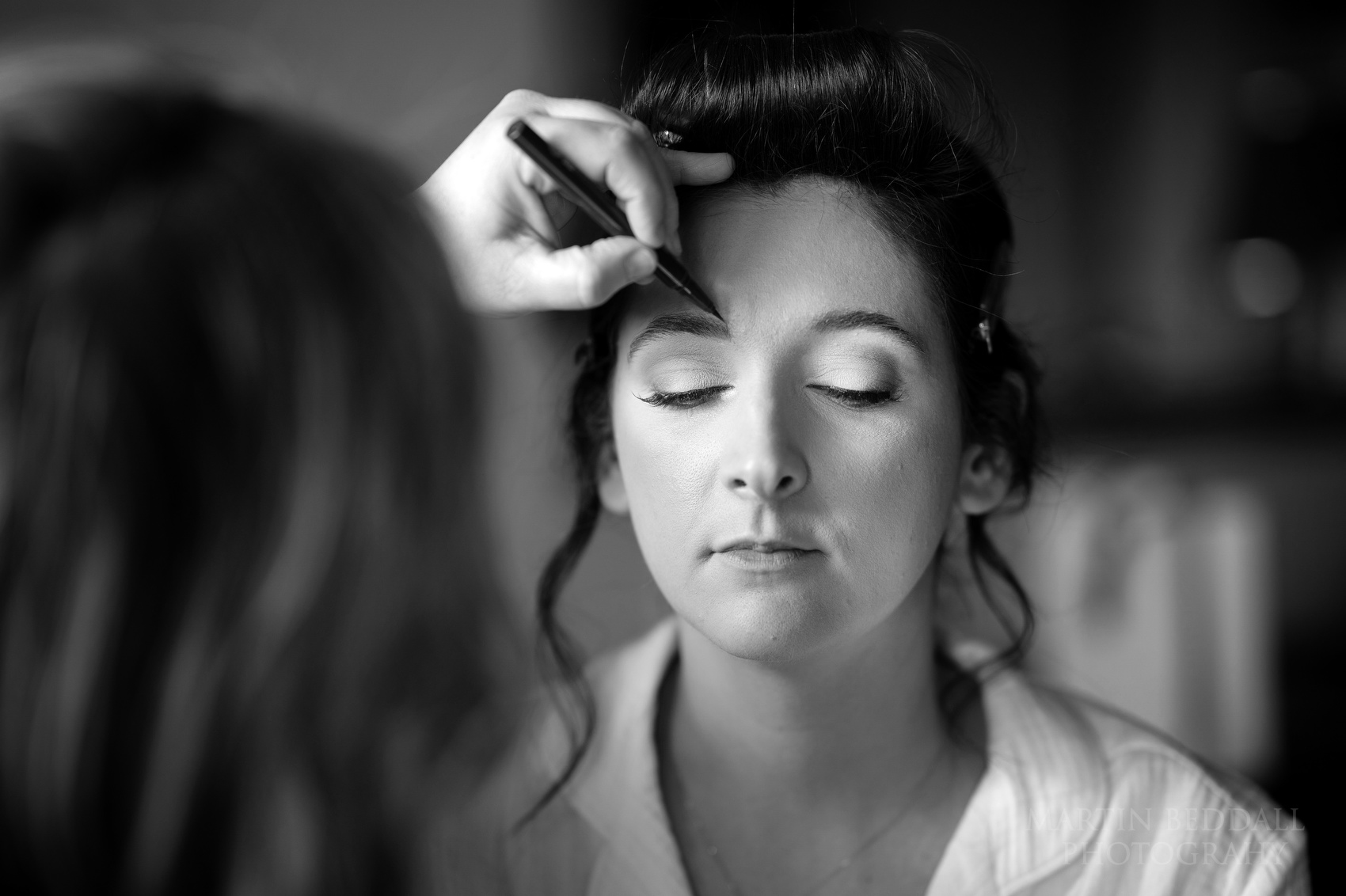 Bridal prep at Llantilio House