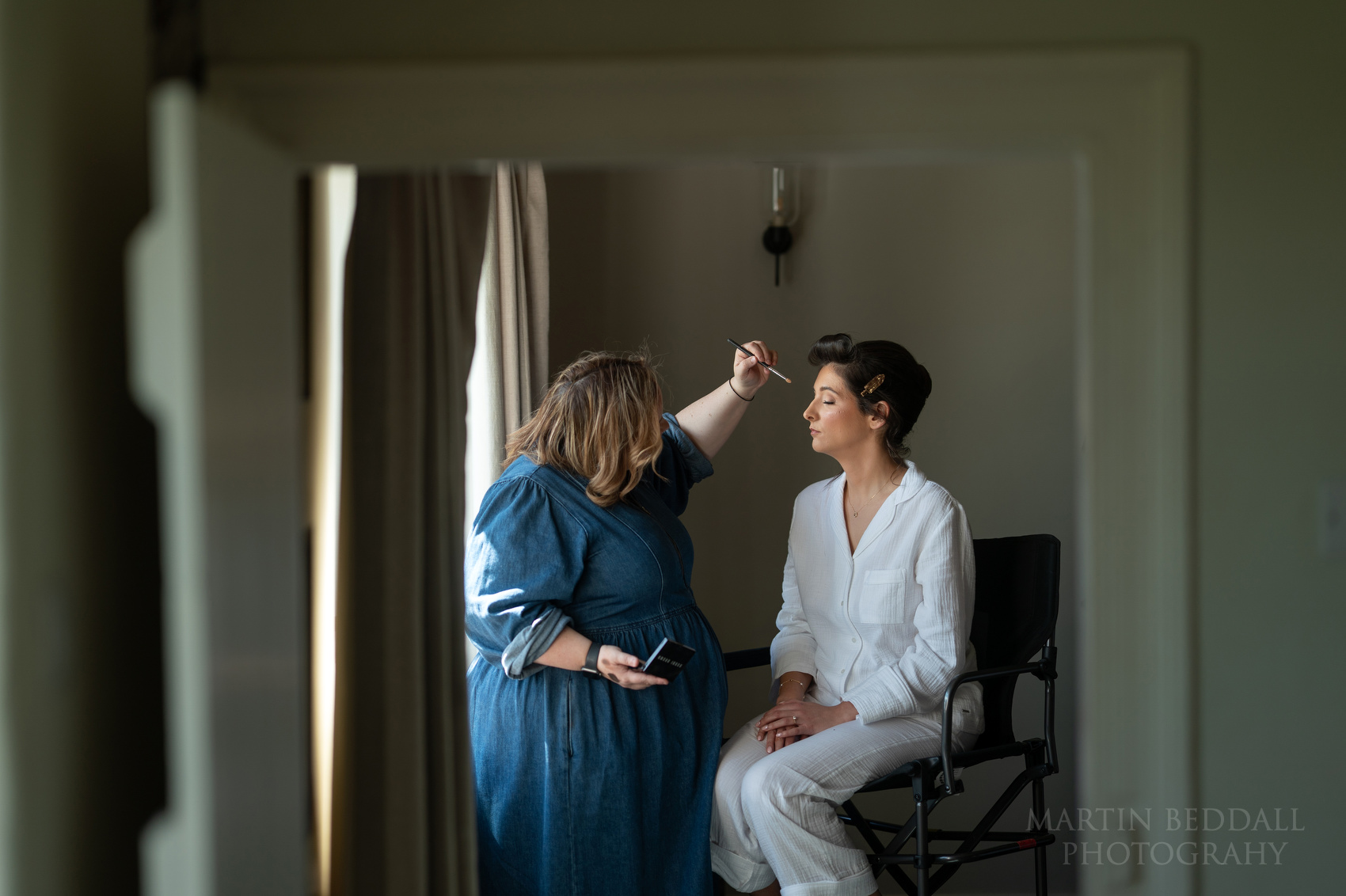 Make up at Llantilio House