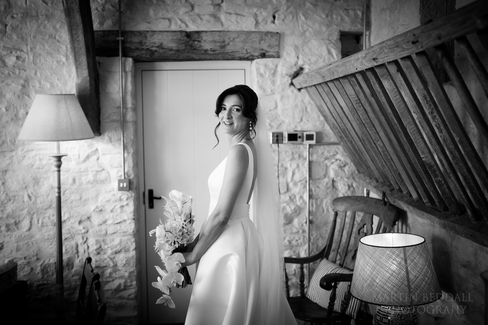 Ready bride at Llantilio House