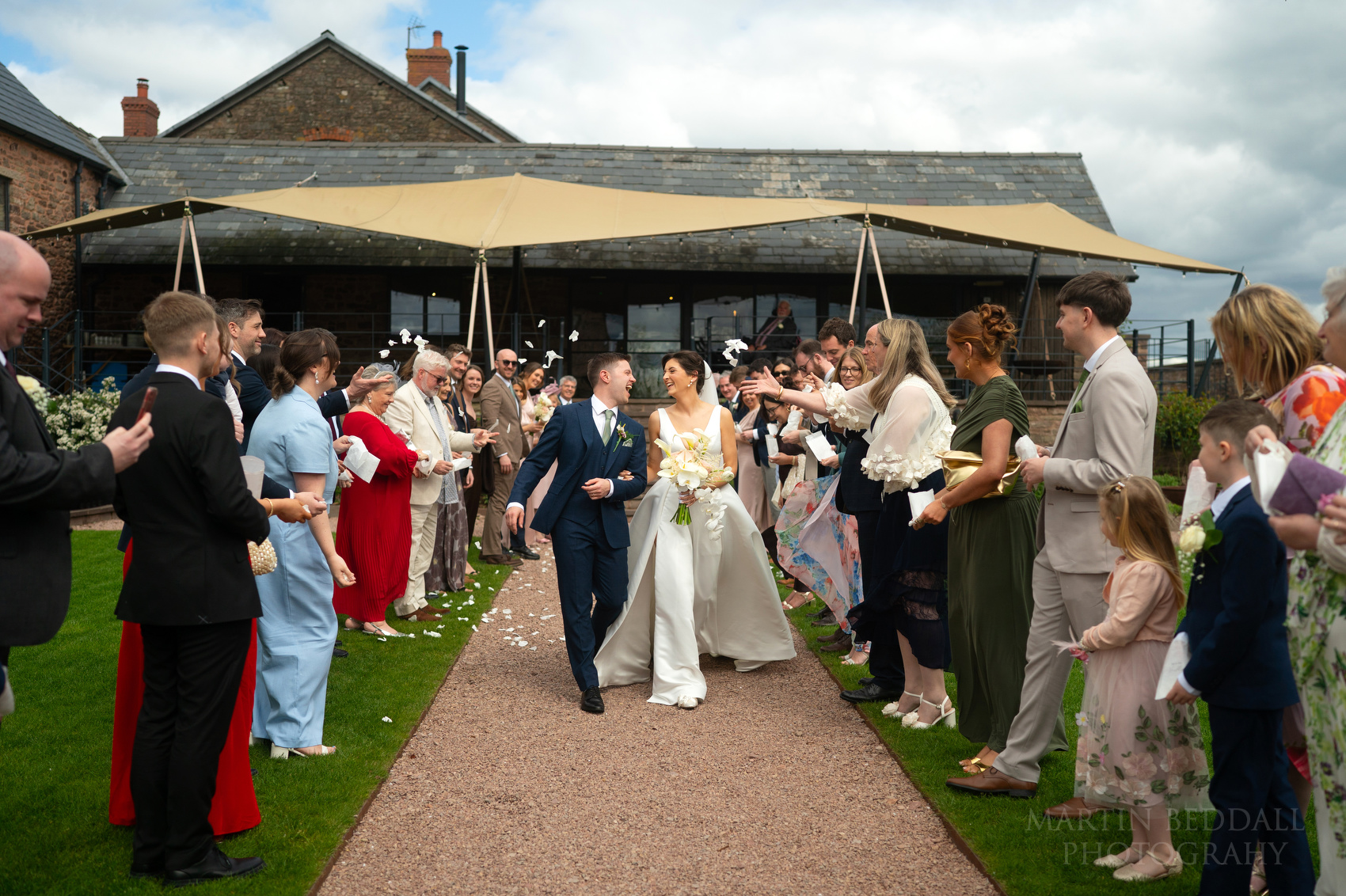 Confetti at Llantilio House