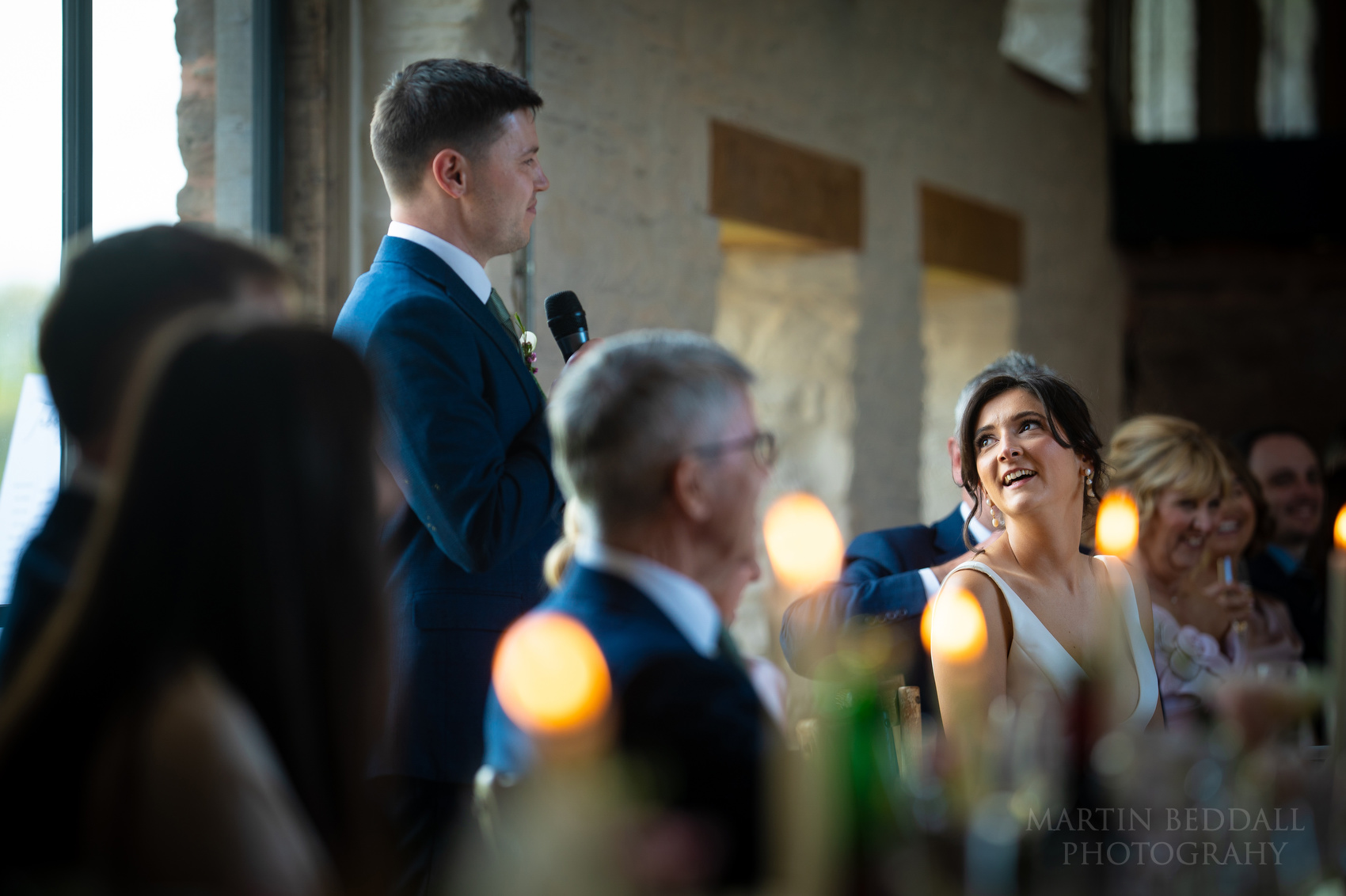 Groom's speech at Llantilio House wedding