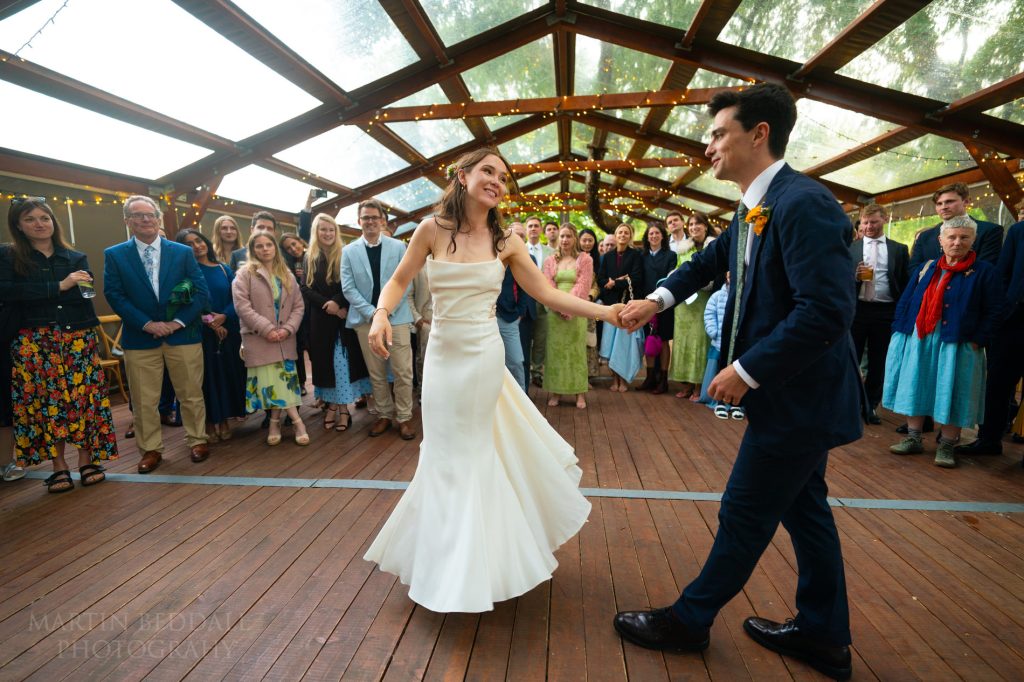 First dance at Medley Walled Garden