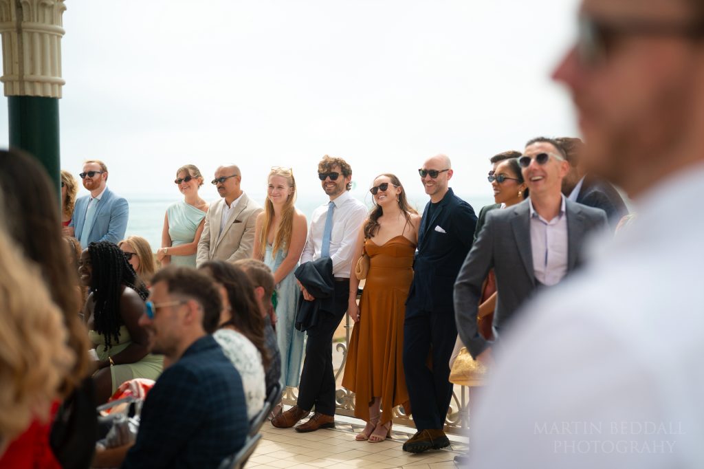 wedding guests