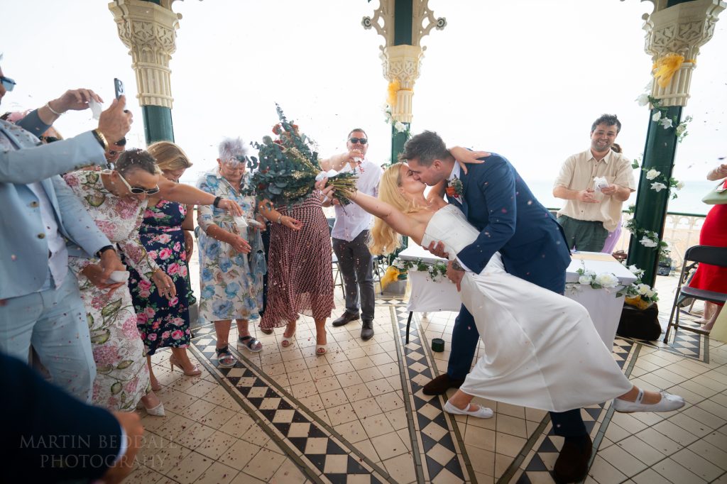 Bandstand wedding