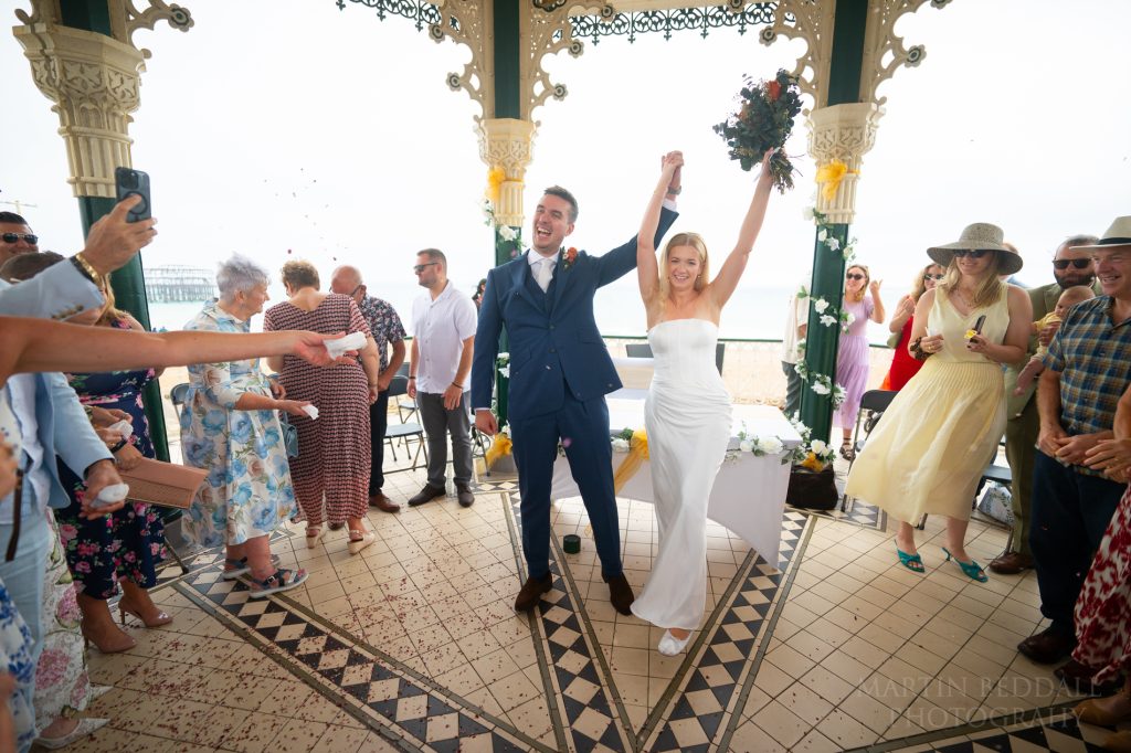 Bandstand wedding