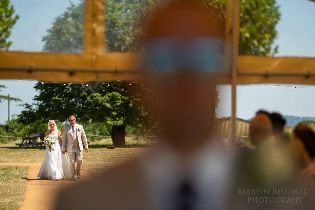 Glastonbury wedding ceremony