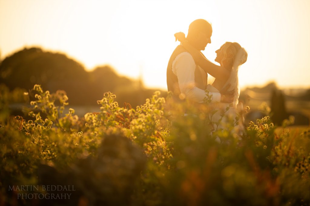 Glastonbury wedding portrait