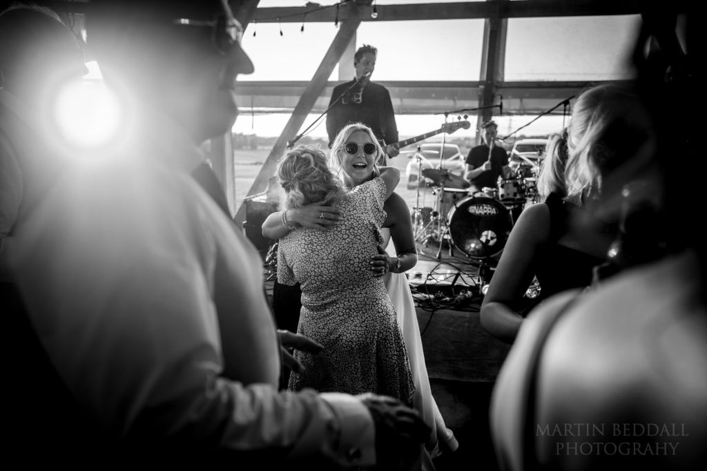 hugs on the dance floor