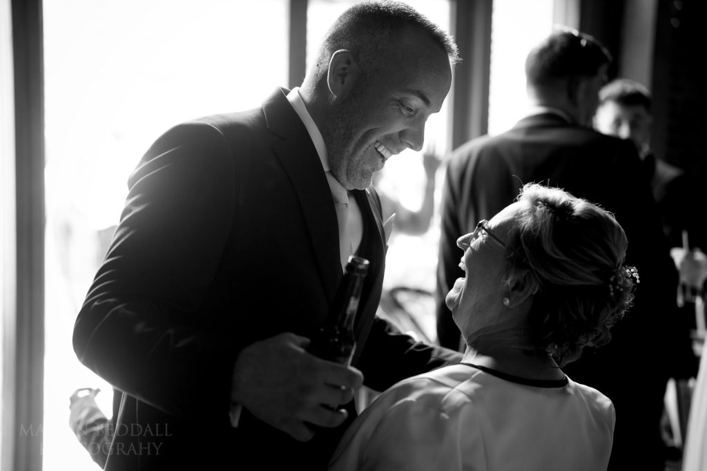Groom and his mother in law