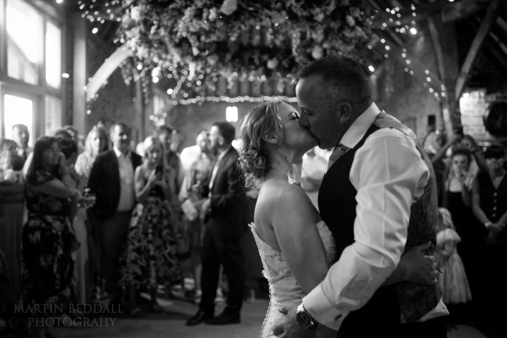 first dance kiss