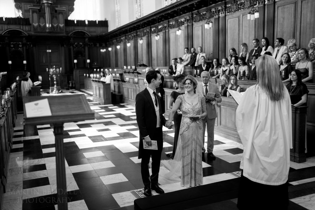 Trinity College Chapel wedding