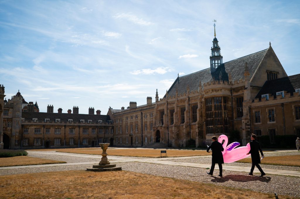 Trinity College Chapel reportage wedding photography